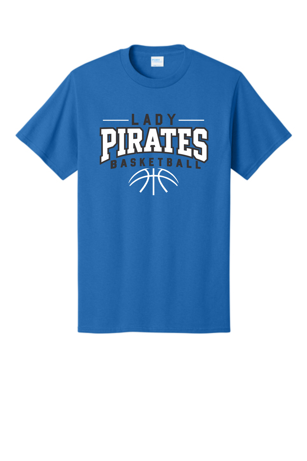 Williamsburg Elementary Basketball - Cotton T-Shirt - Lady Pirates