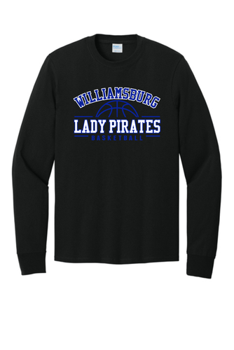 Lady PIrate Basketball - Long Sleeve T-Shirt