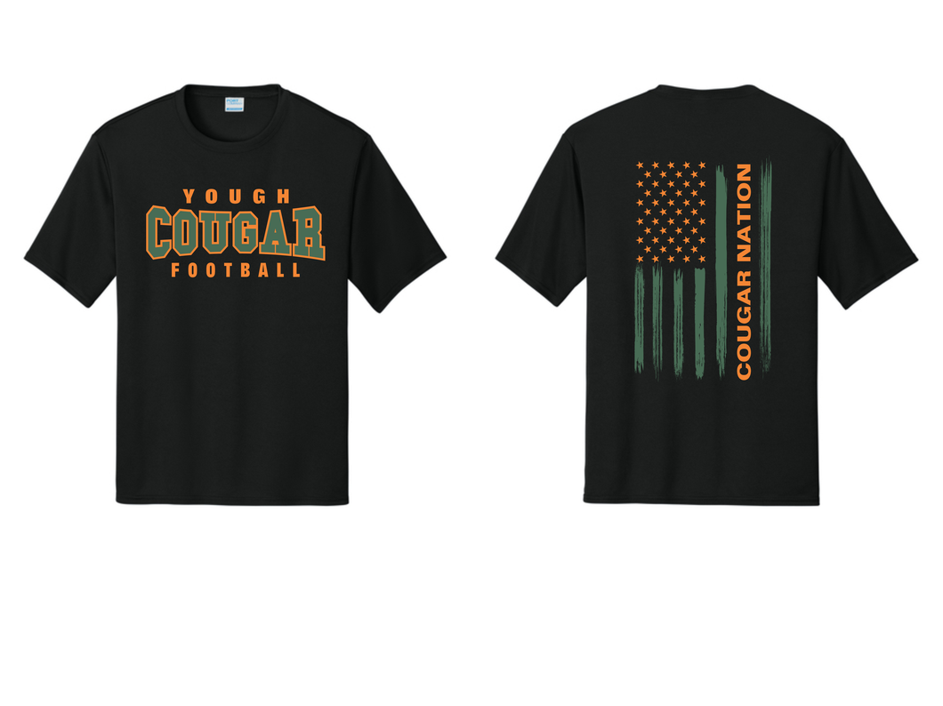 Yough Football - Cougar Nation Performance Shirt