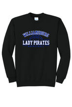Lady Pirate Basketball - Crewneck Sweatshirt