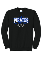 Williamsburg Elementary Basketball - Crewneck Sweatshirt - Lady Pirates