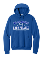 Lady PIrate Basketball - Hooded Sweatshirt