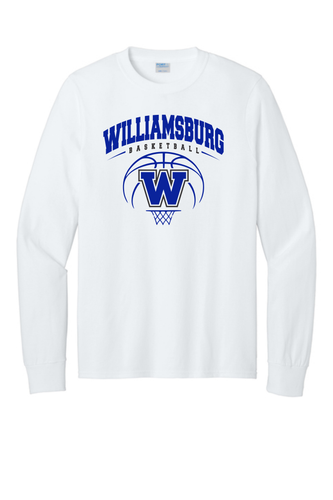 Williamsburg Basketball - Long Sleeve T-Shirt
