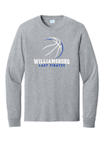 Williamsburg Elementary Basketball - Long Sleeve Tee - Lady Pirates
