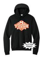 Yough Youth Soccer - Hoodie with Glitter Print