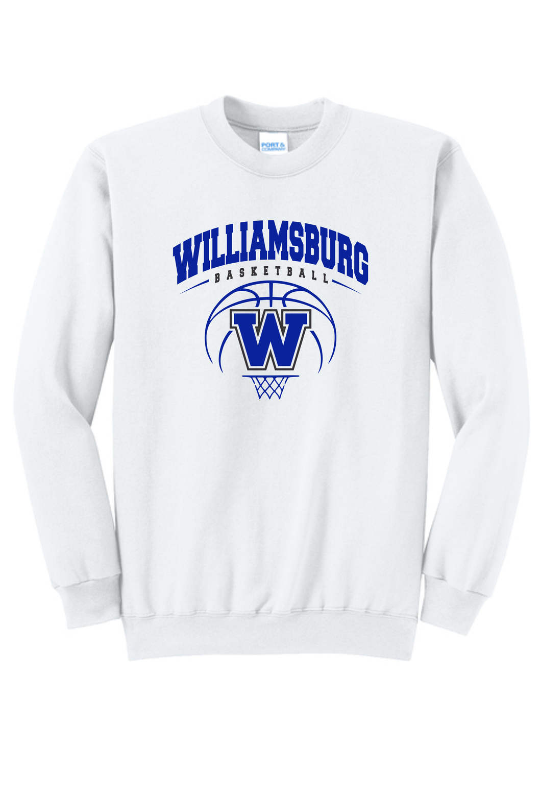 Williamsburg Basketball - Crewneck Sweatshirt