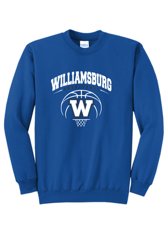 Williamsburg Basketball - Crewneck Sweatshirt
