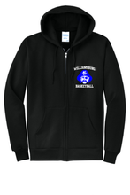 Williamsburg Basketball - Zip Hoodie