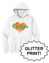 HW Good - Glitter Print Hooded Sweatshirt