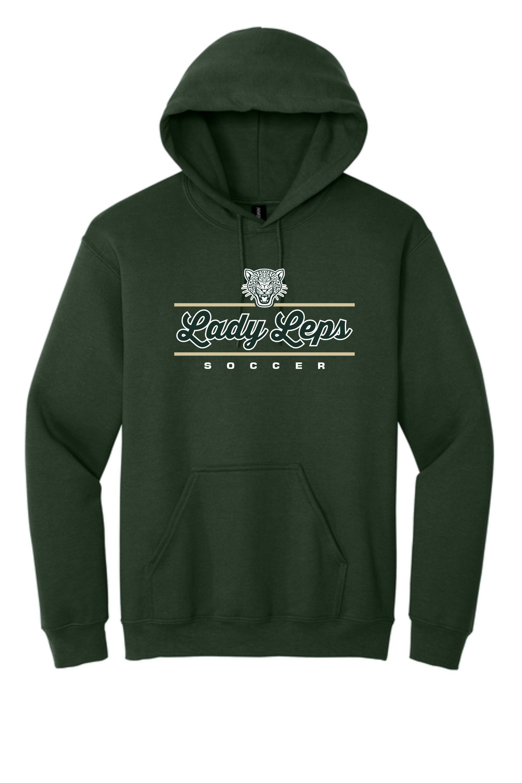 BVA Lady Leps Soccer - Dark Green Hoodie