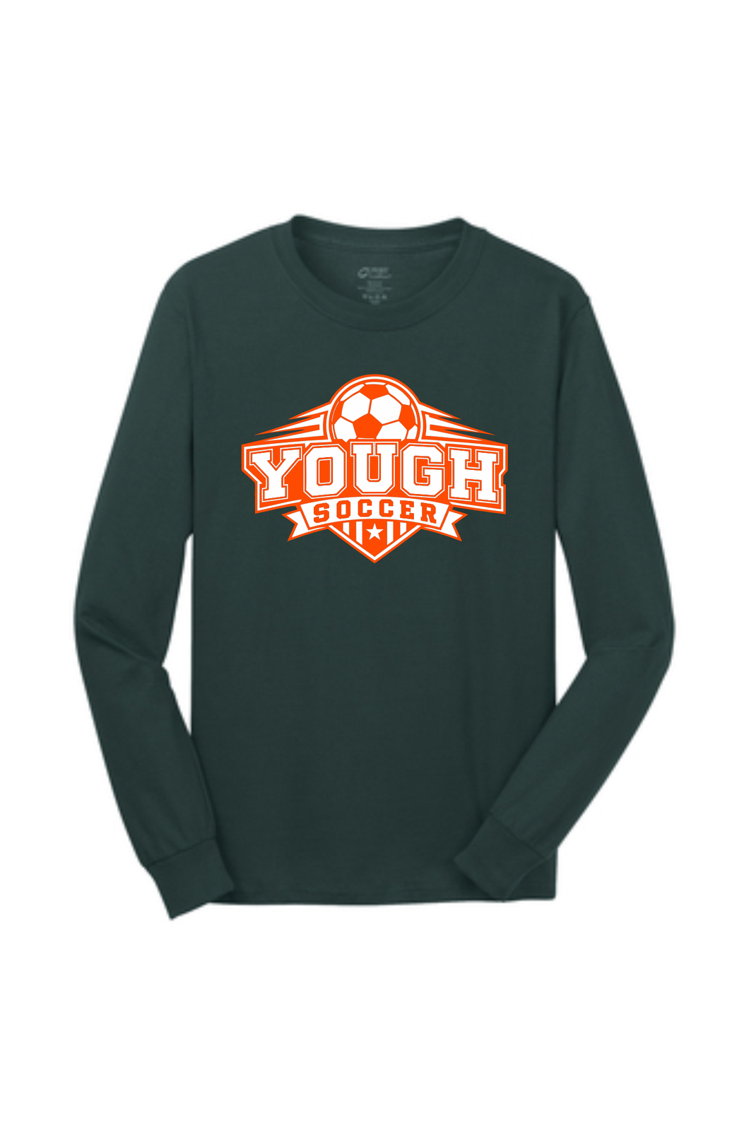 Yough Youth Soccer - Green Long Sleeve Tee