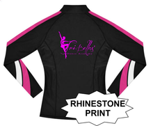 TriBellas - Jacket with Rhinestone Logo on Back