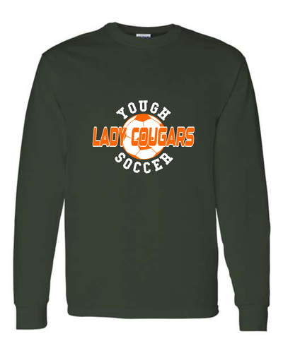 Yough Girls Soccer - Cotton Long Sleeve T-Shirt