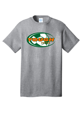 Yough Youth Soccer - Grey Cotton T-Shirt
