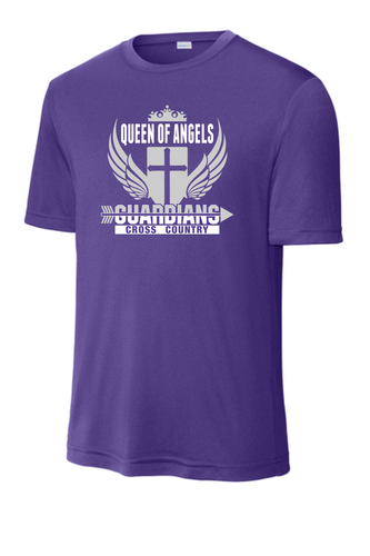 Queen of Angels Cross Country - Performance T-Shirt