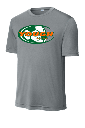 Yough Youth Soccer - Grey Performance T-Shirt